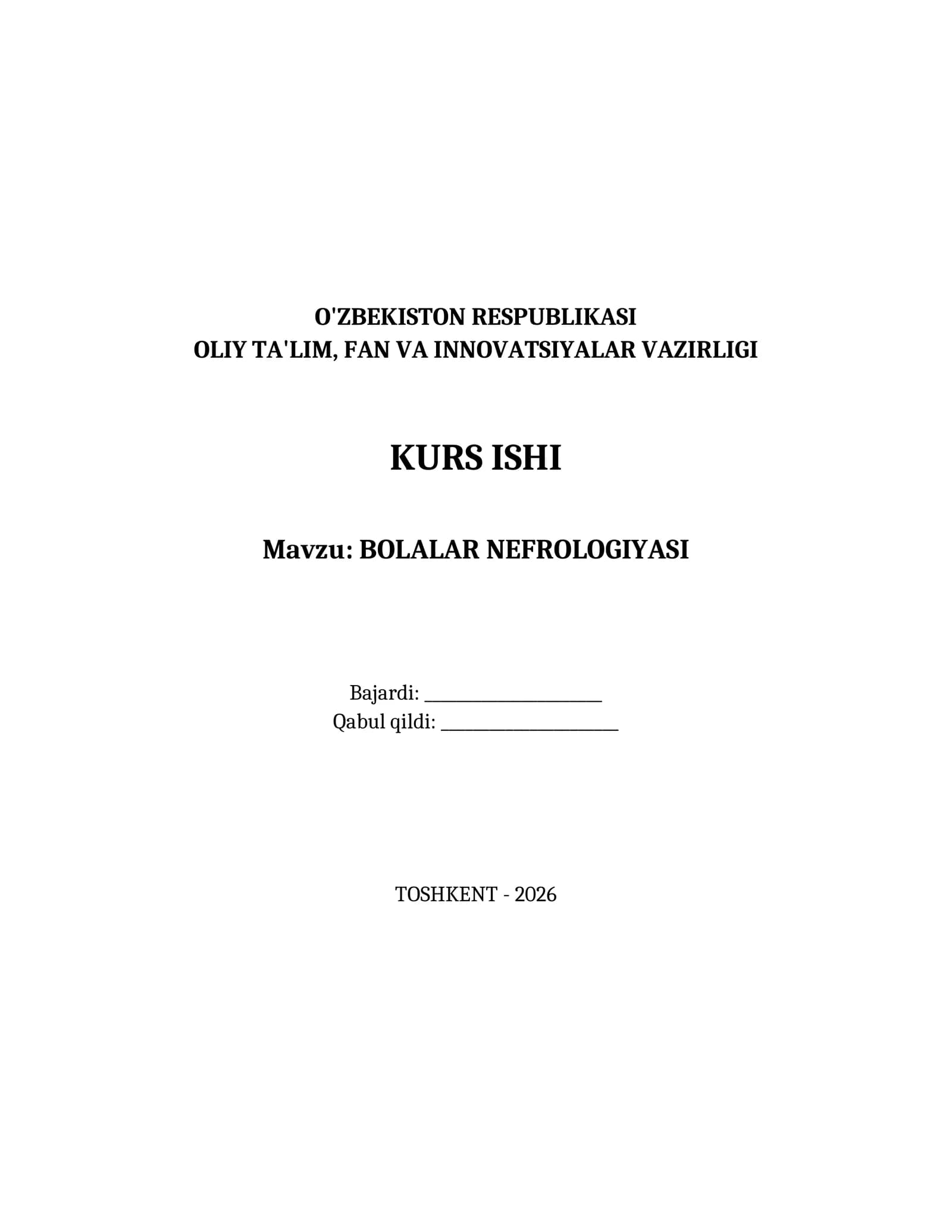 BOLALAR NEFROLOGIYASI