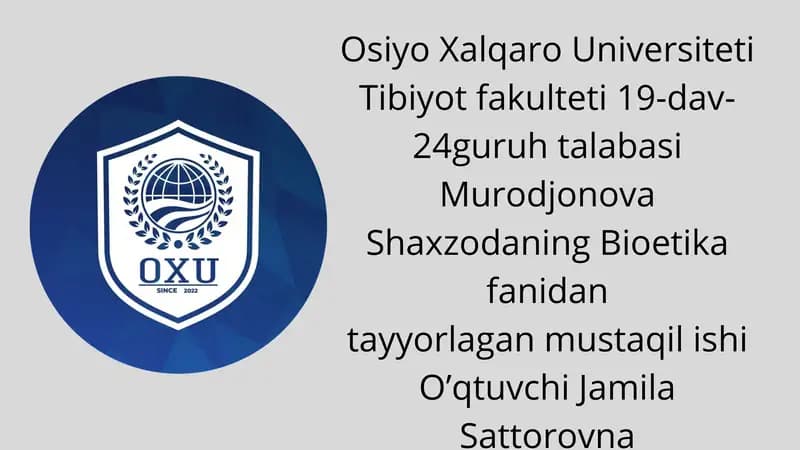 Inyeksiya turlari va ularning asoratlari