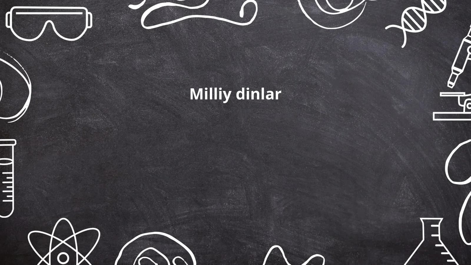 Milliy dinlar