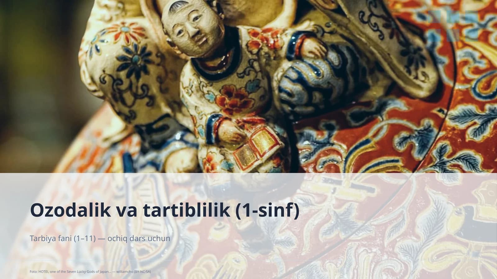 Tarbiya fani (1–11) — ochiq dars uchun