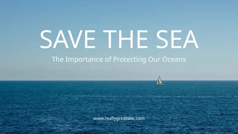 SAVE THE SEA