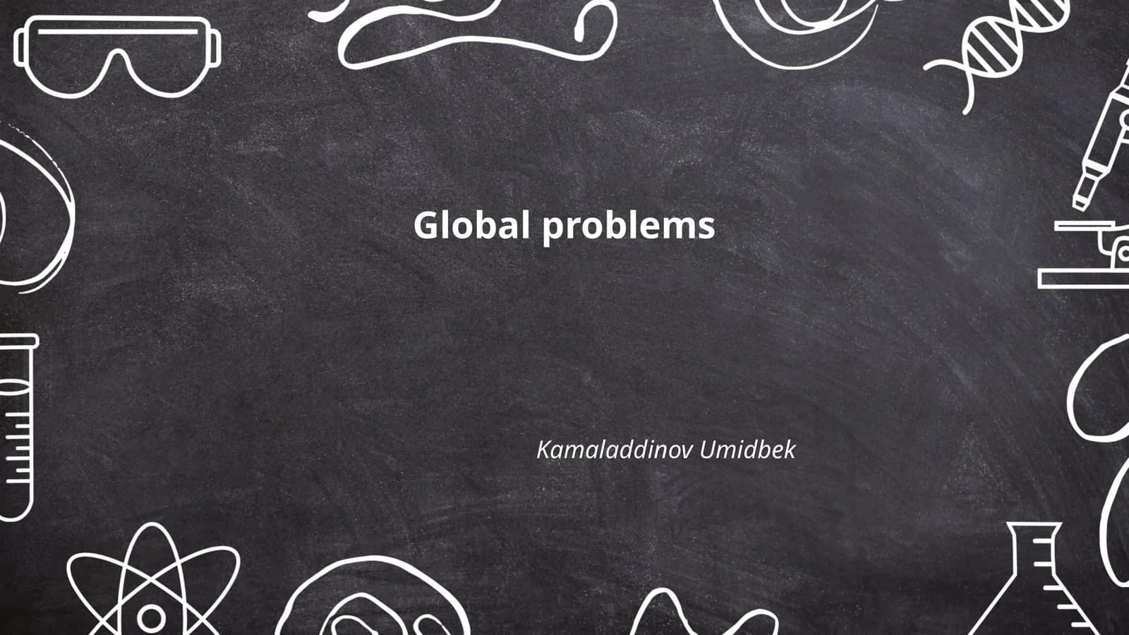 Global problems