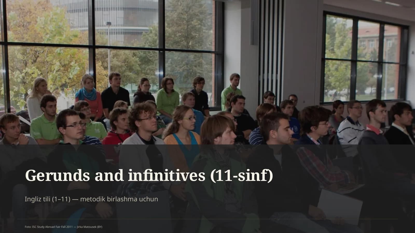 Gerunds and Infinitives (11-sinf)