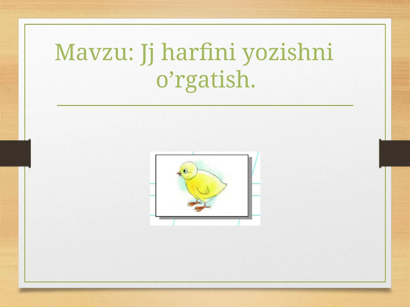 Jjharfiniyozishnio’rgatish