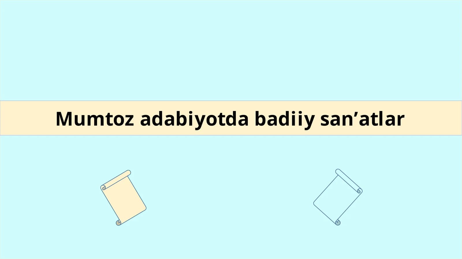 Mumtoz adabiyot dasturlari