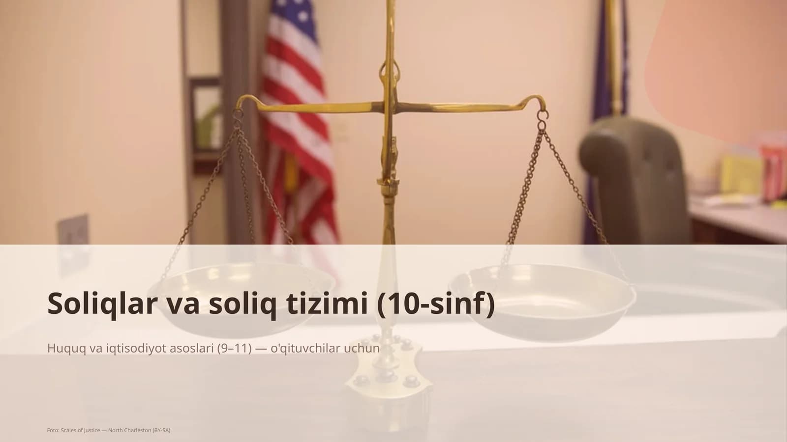 Soliqlar va soliq tizimi (10-sinf)