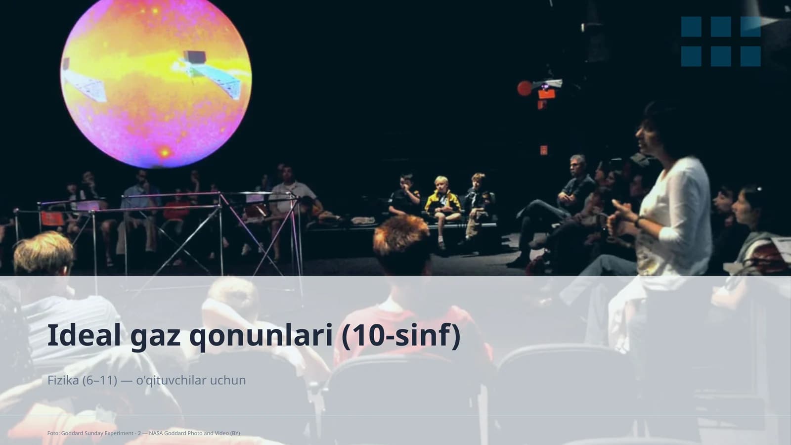 Ideal gaz qonunlari (10-sinf)