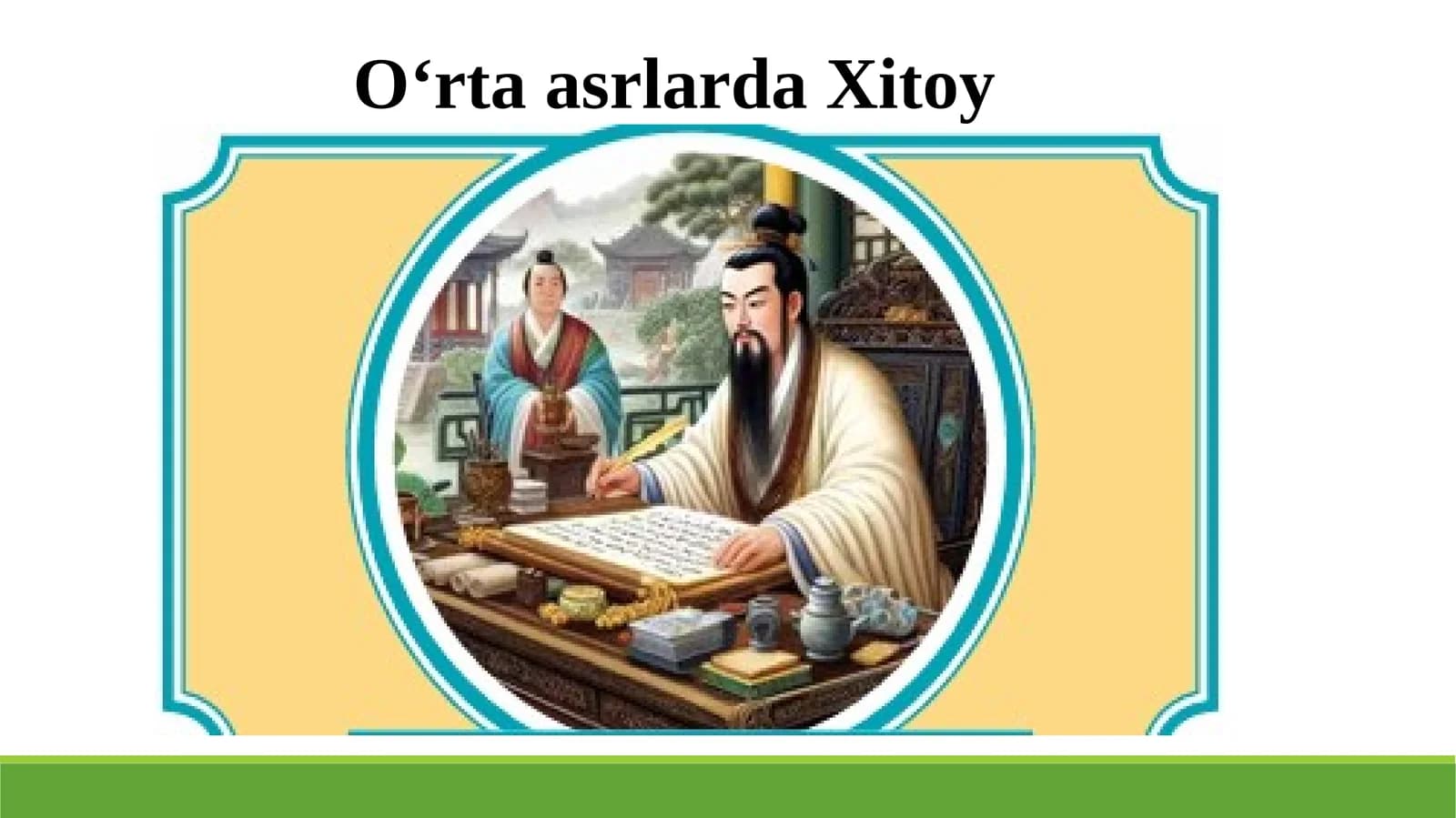 O‘rtaasrlarda Xitoy