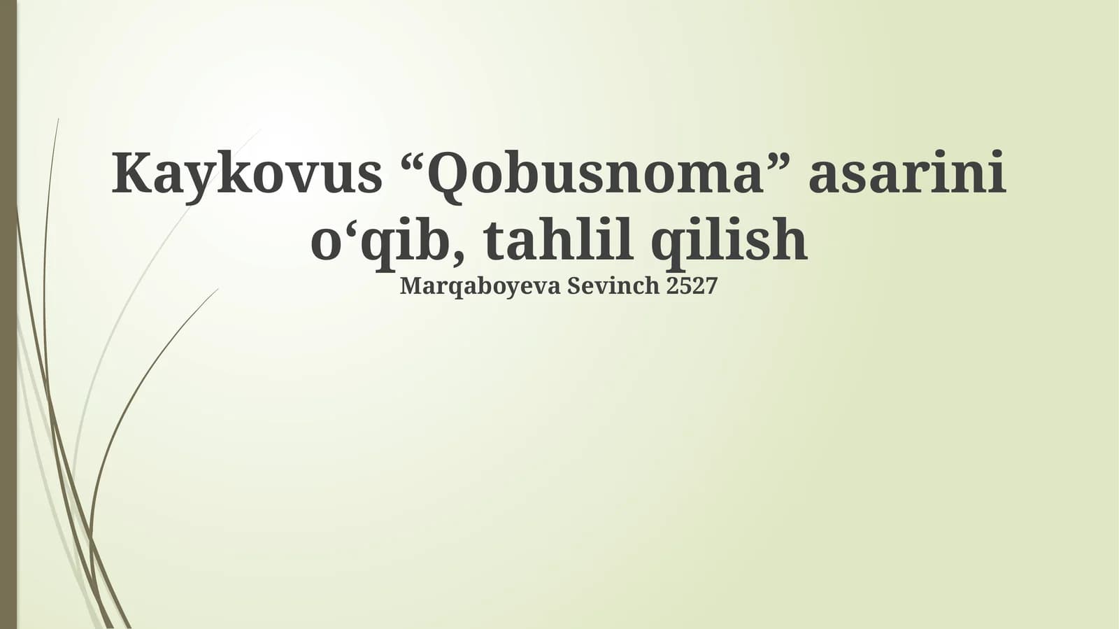 Qobusnoma