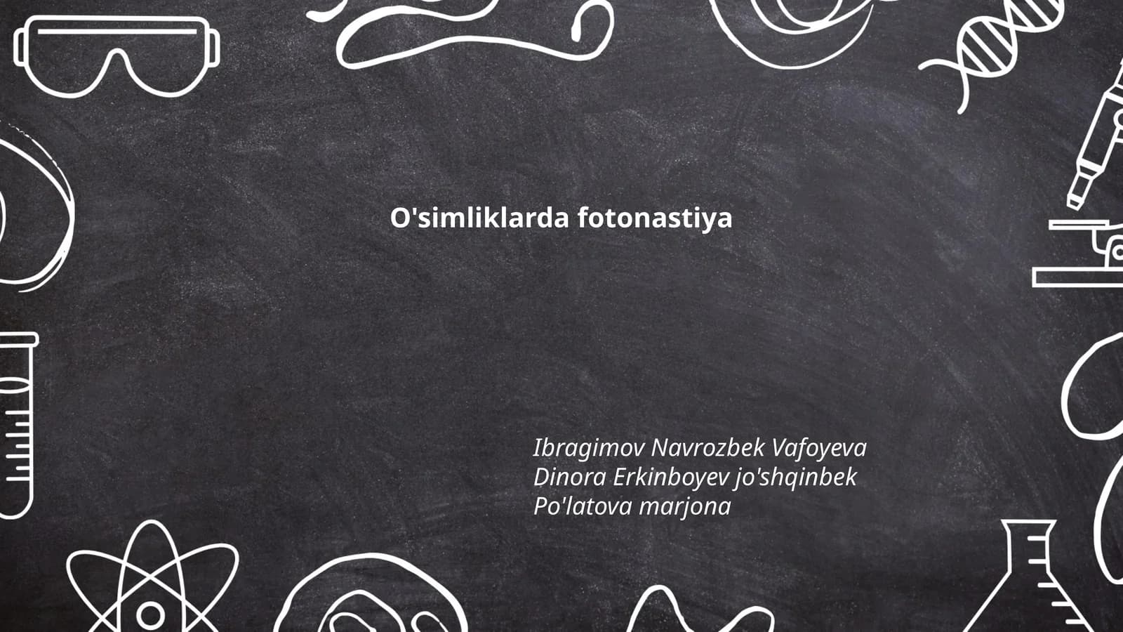 O'simliklarda fotonastiya