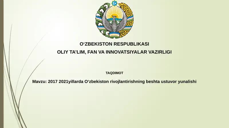 Iqtisodiyotni rivojlantirish