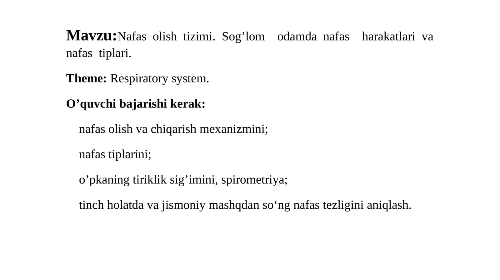 Nafas harakatlari