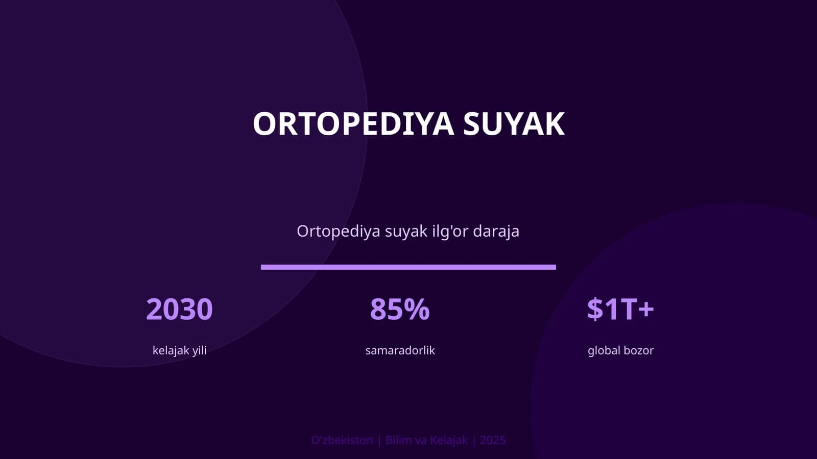 Ortopediya suyak