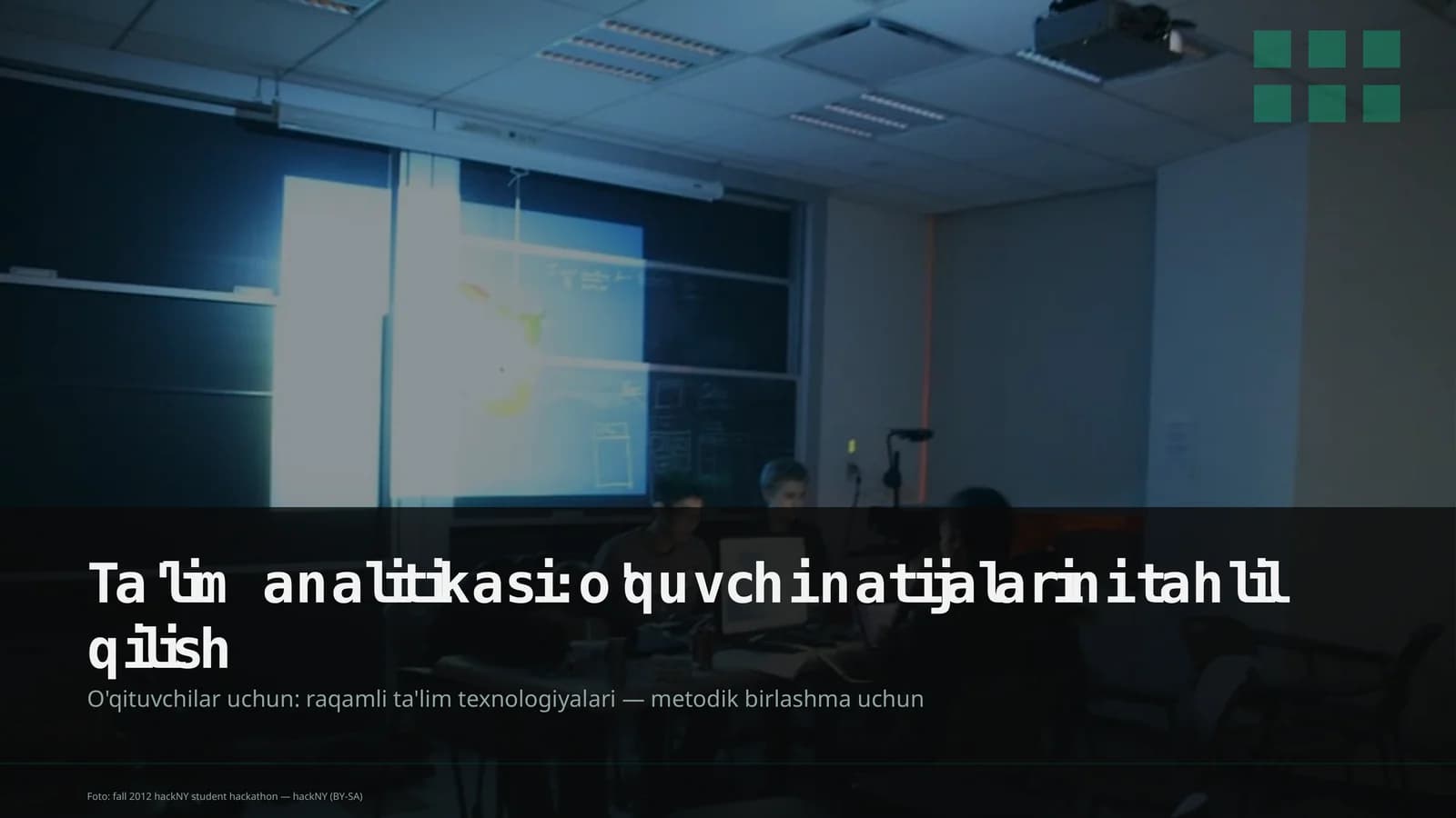 Ta'lim analitikasi: o'quvchi natijalarini tahlil qilish