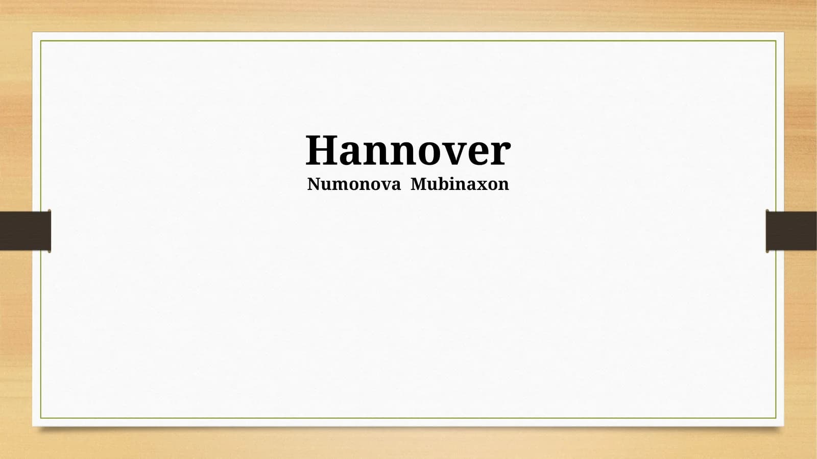 Hannover
