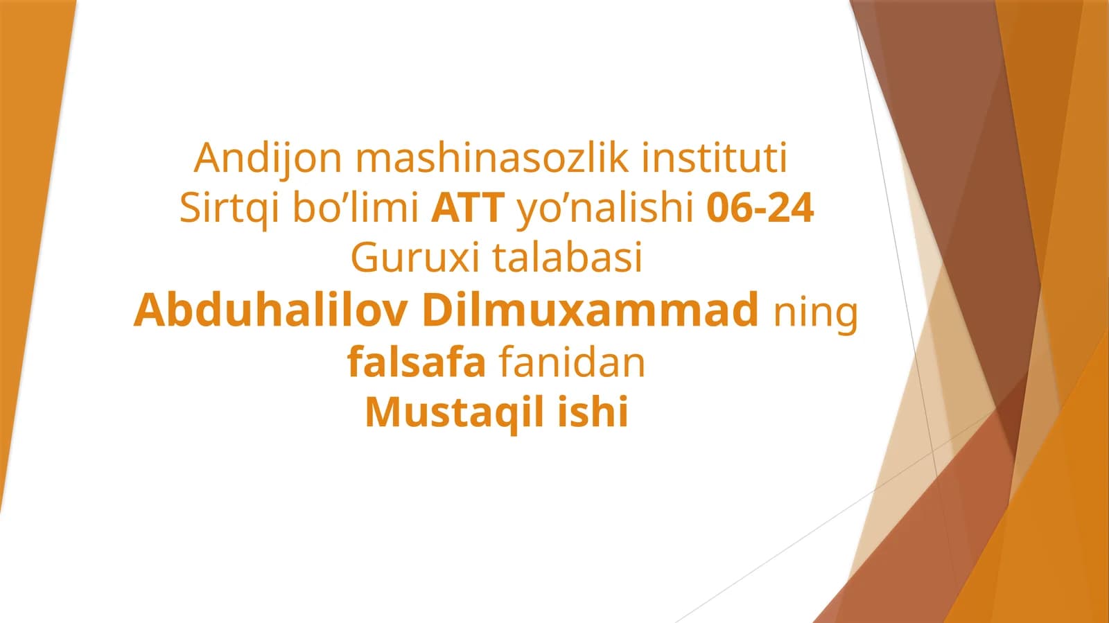 Aristotel ontologiyasining tasnifi