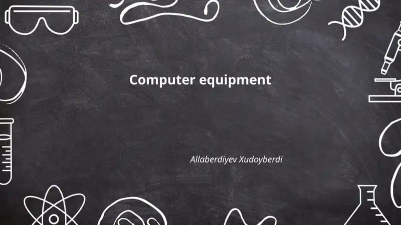 Computer hardware components