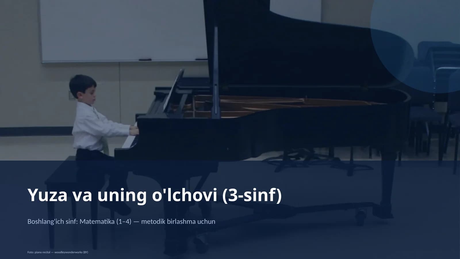 Yuza va uning o'lchovi (3-sinf)