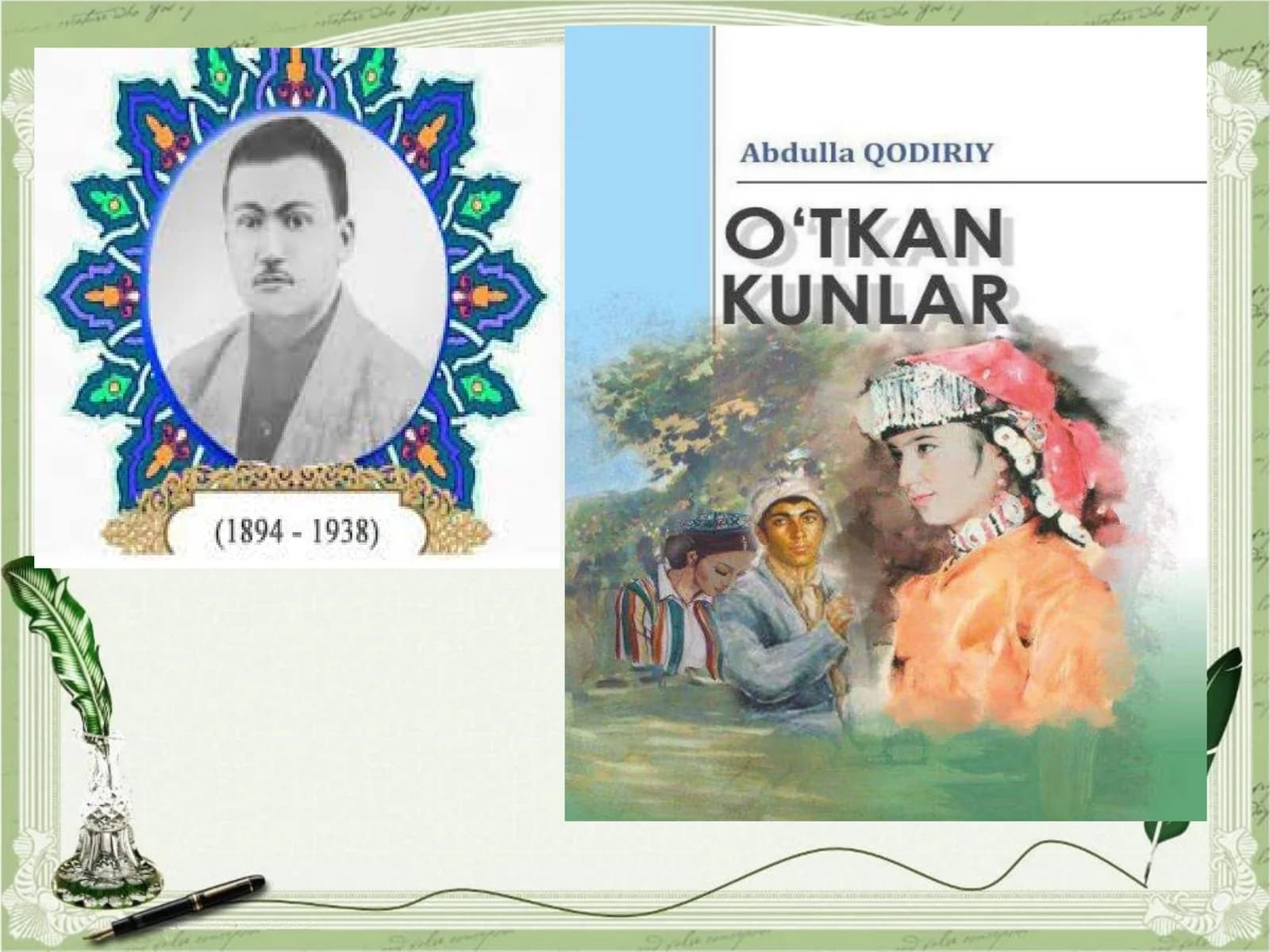 O'tkan kunlar Abdulla Qodiriy