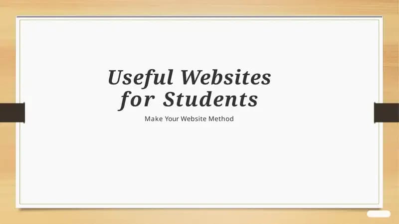 Useful Websites for Students