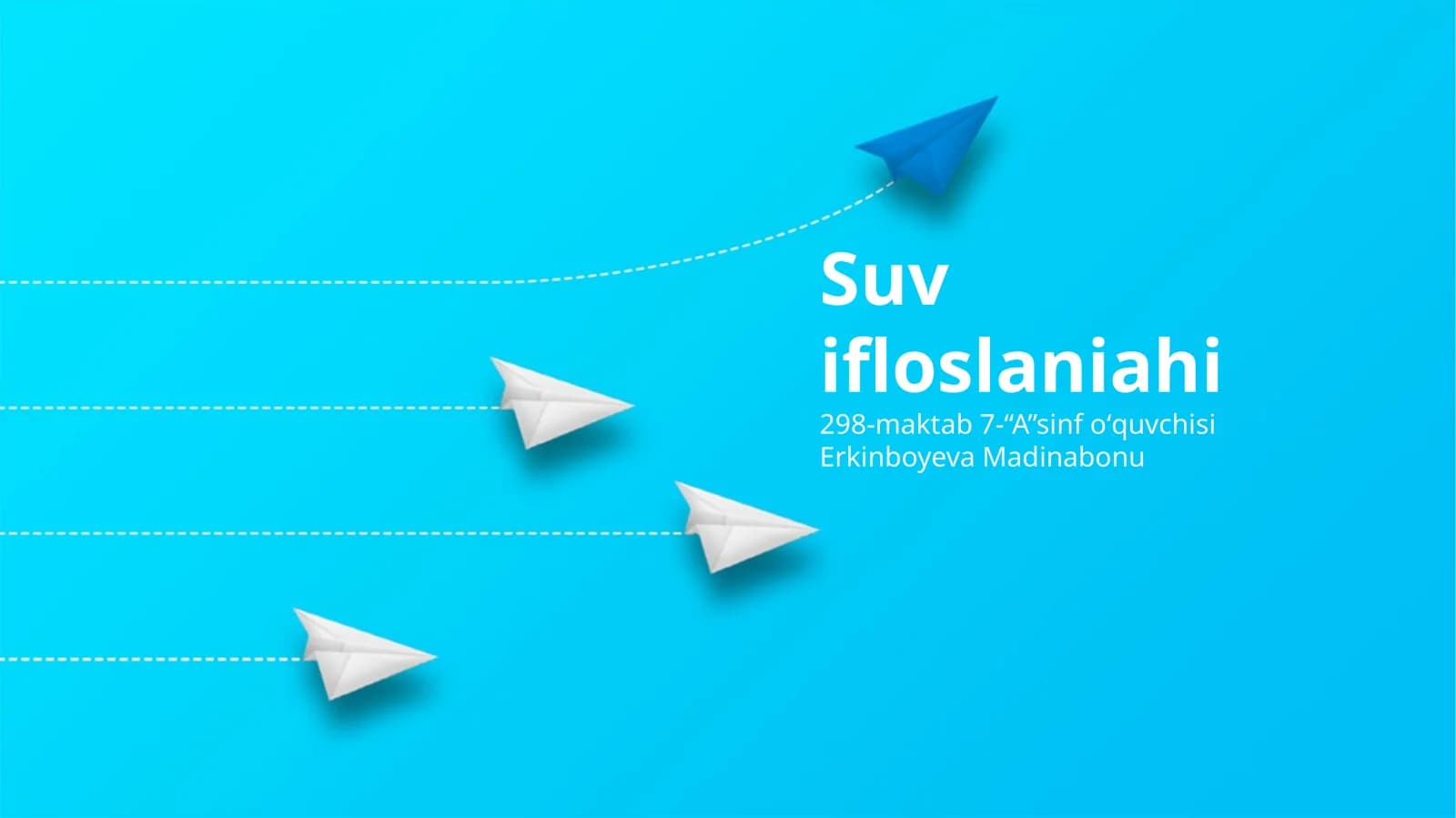 Suv ifloslanishi