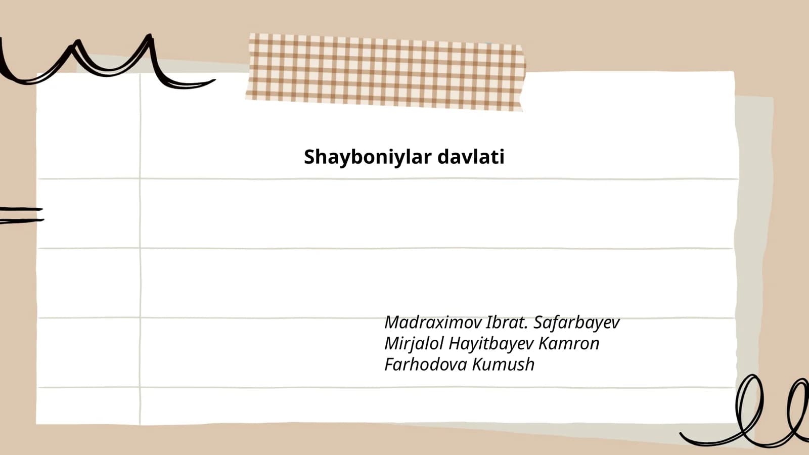 Shayboniylar davlati