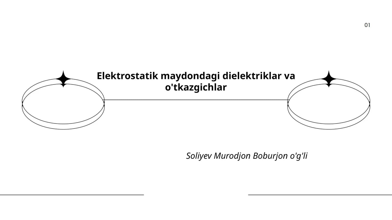 Elektrostatik maydondagi dielektriklar va o'tkazgichlar