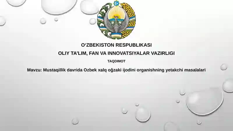 Mustaqillik davri folklor manbashunosligi