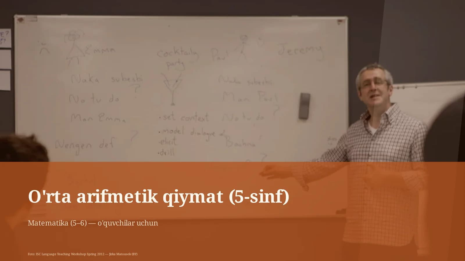 O'rta arifmetik qiymat (5-sinf)