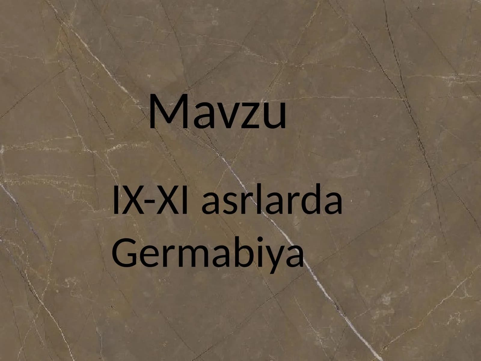 IX-XI asrlarda Germabiya