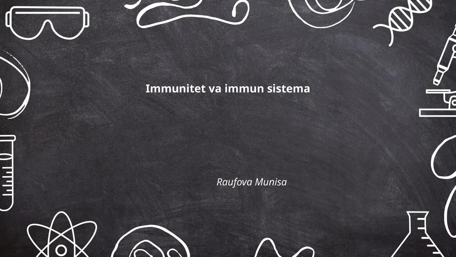 Immunitet va immun sistema