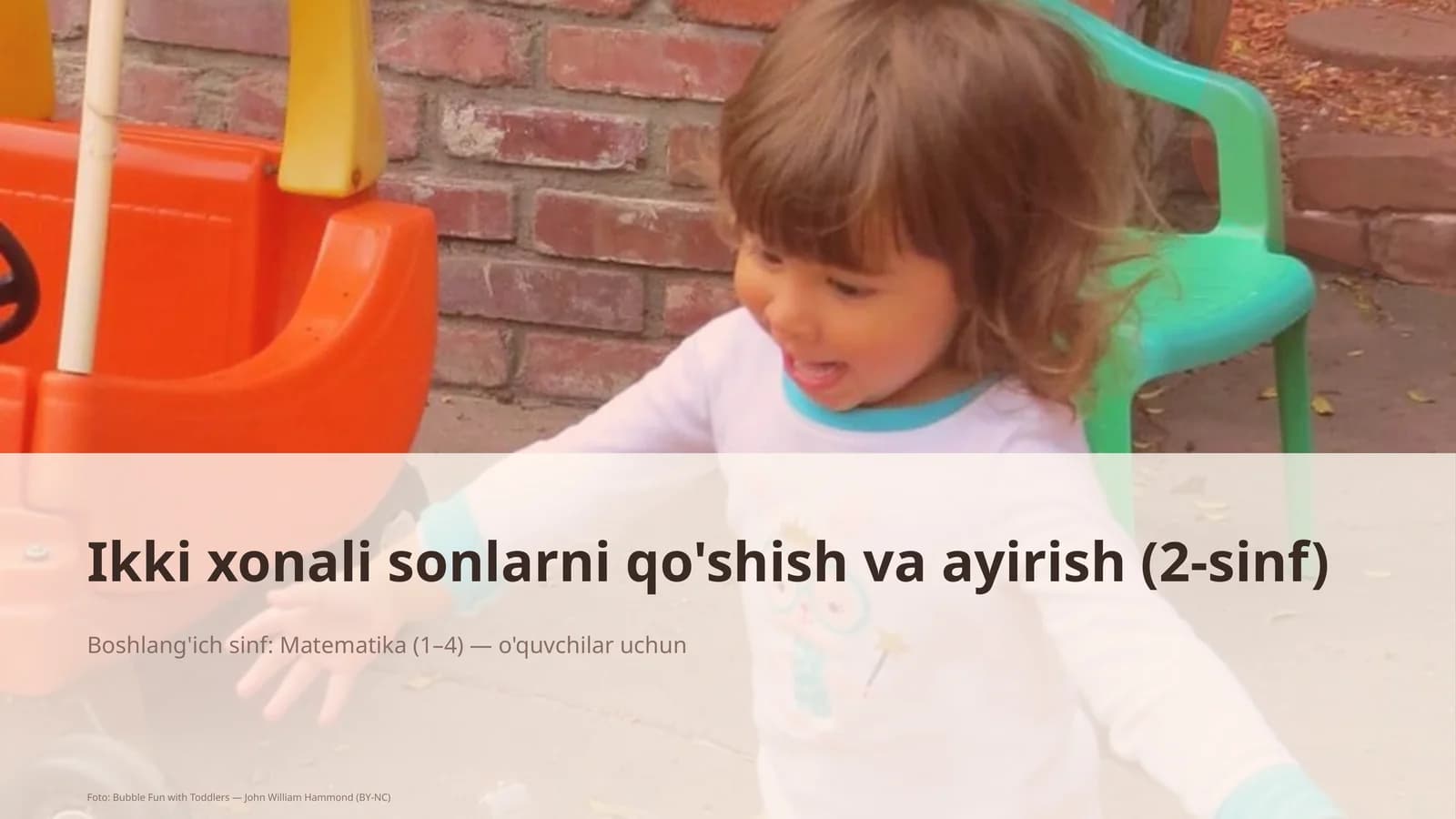 Ikki xonali sonlarni qo'shish va ayirish (2-sinf)