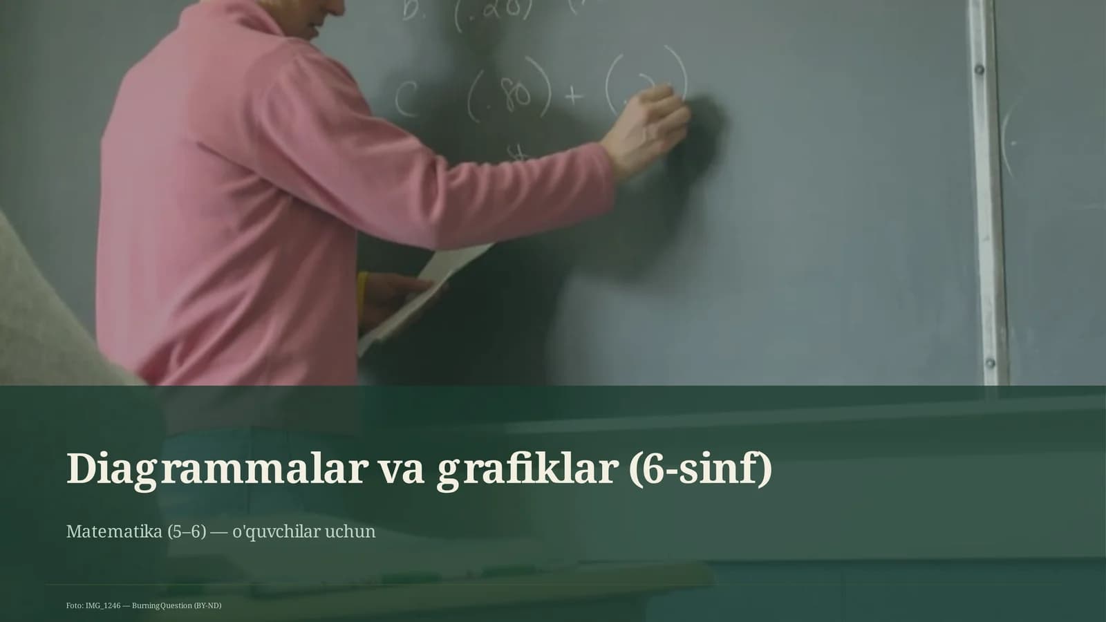 Diagrammalar va grafiklar (6-sinf)