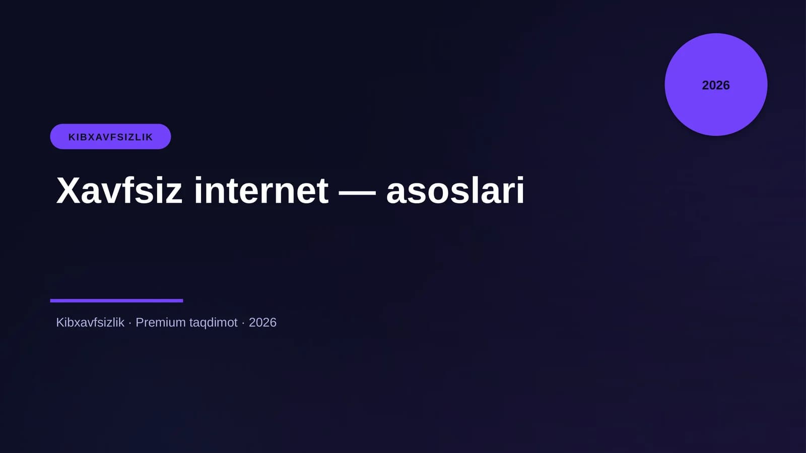 KIBXAVFSIZLIK