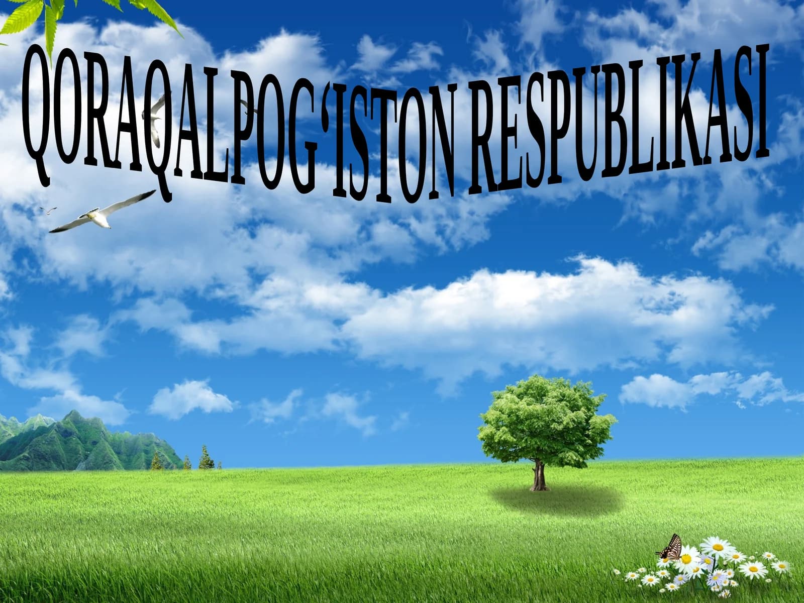 QORAQALPOG‘ISTON RESPUBLIKASI. 8-sinf geografiya fanidan dars ishlanma.