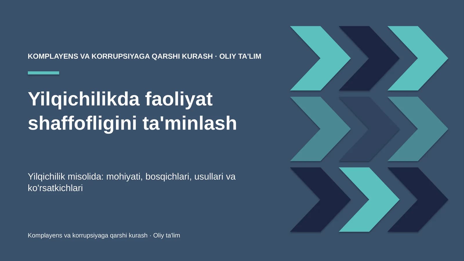 yilqichilikda faoliyat shaffofligini ta'minlash 1578