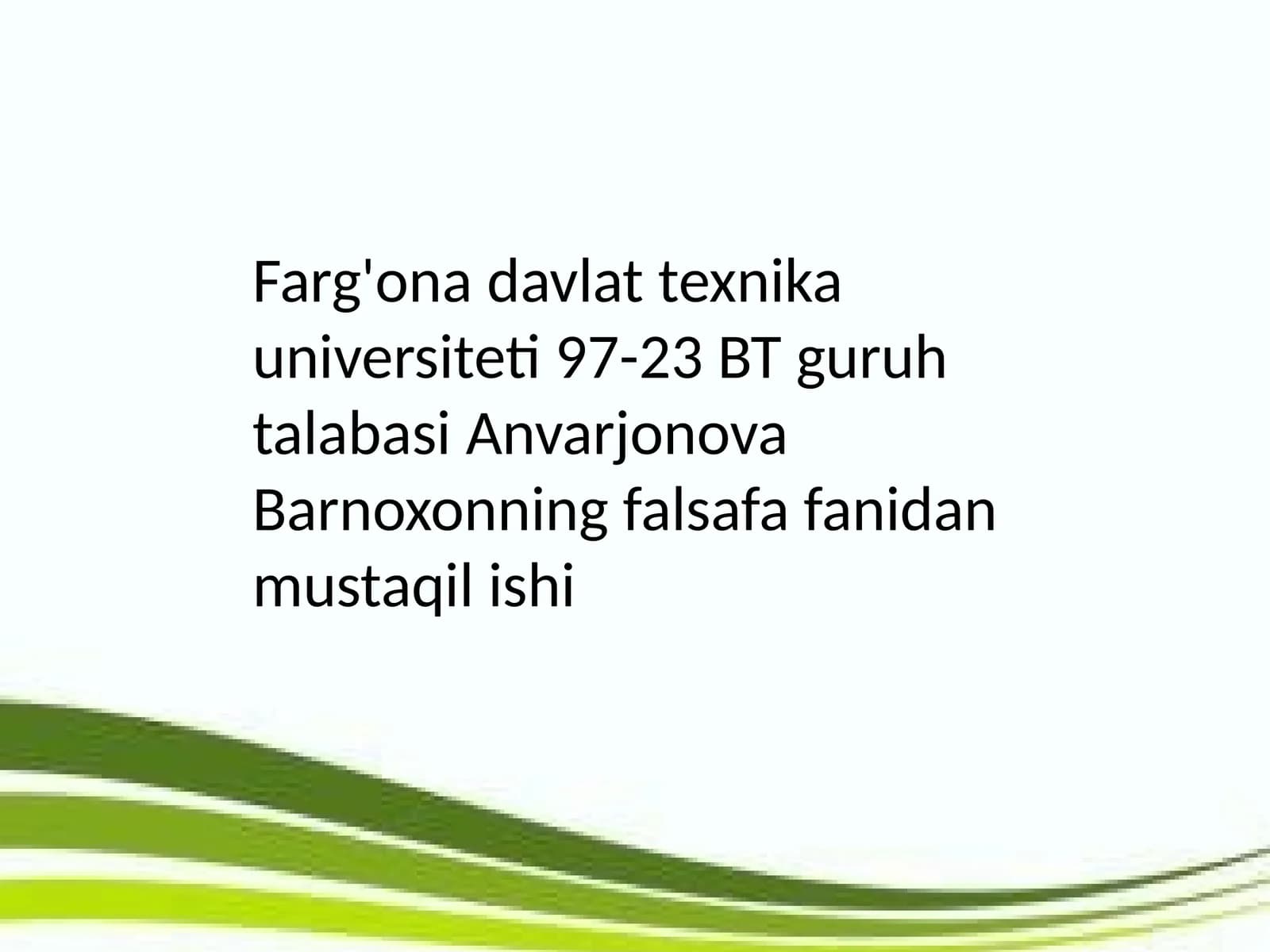 Noklassik ontologiyaning yo‘nalishlari va mohiyati