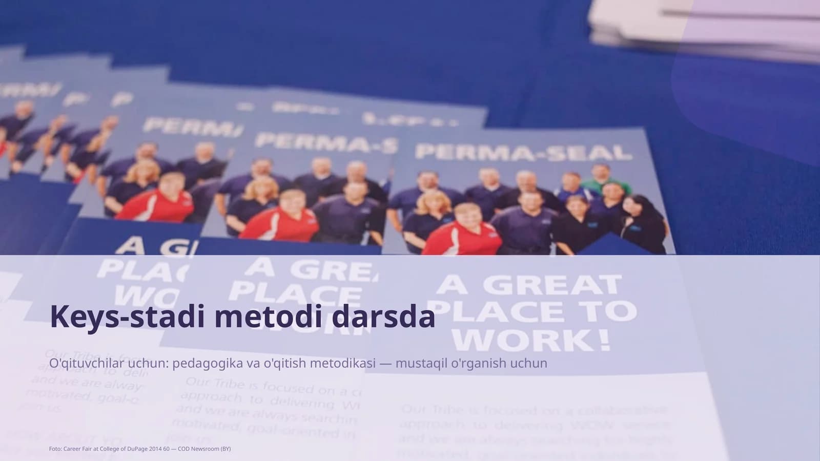 Keys-stadi metodi darsda