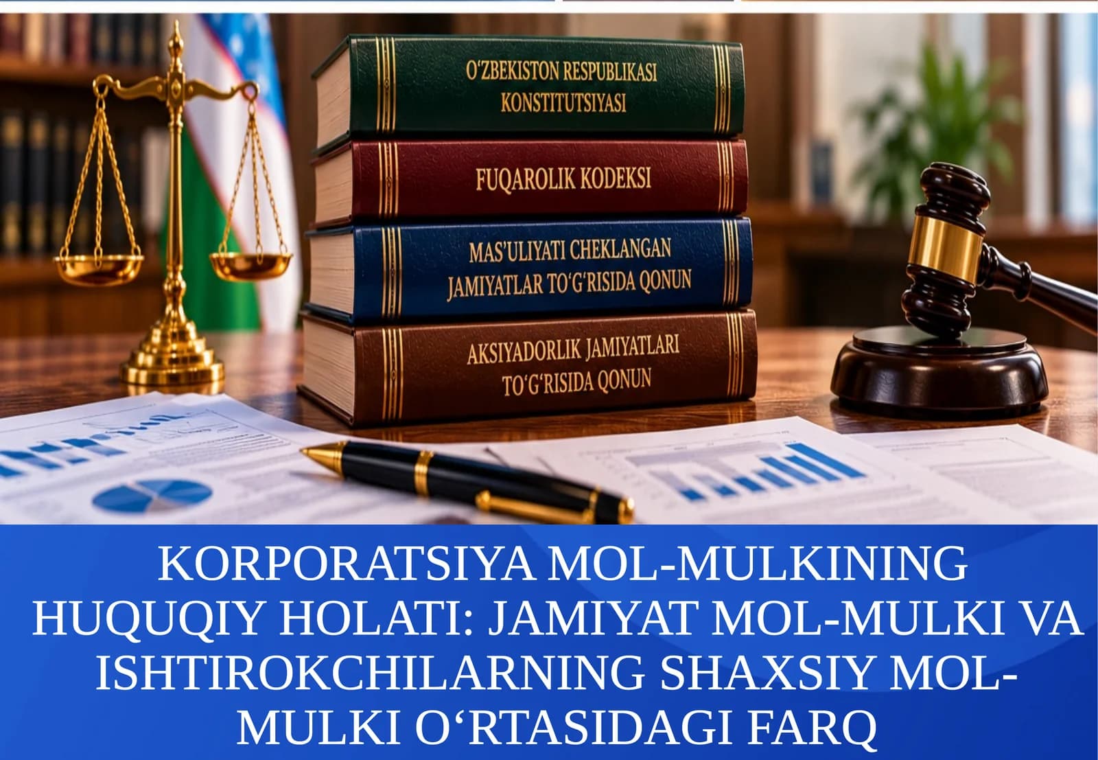 KORPORATSIYA MOL-MULKINING HUQUQIY HOLATI: JAMIYAT MOL-MULKI VA ISHTIROKCHILARNING SHAXSIY MOL-MULKI O‘RTASIDAGI FARQ