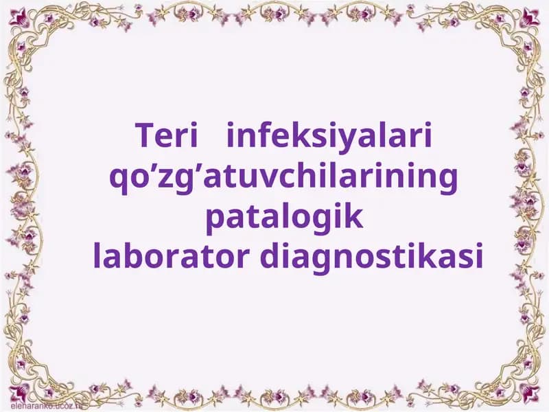 Teri infeksiyalari