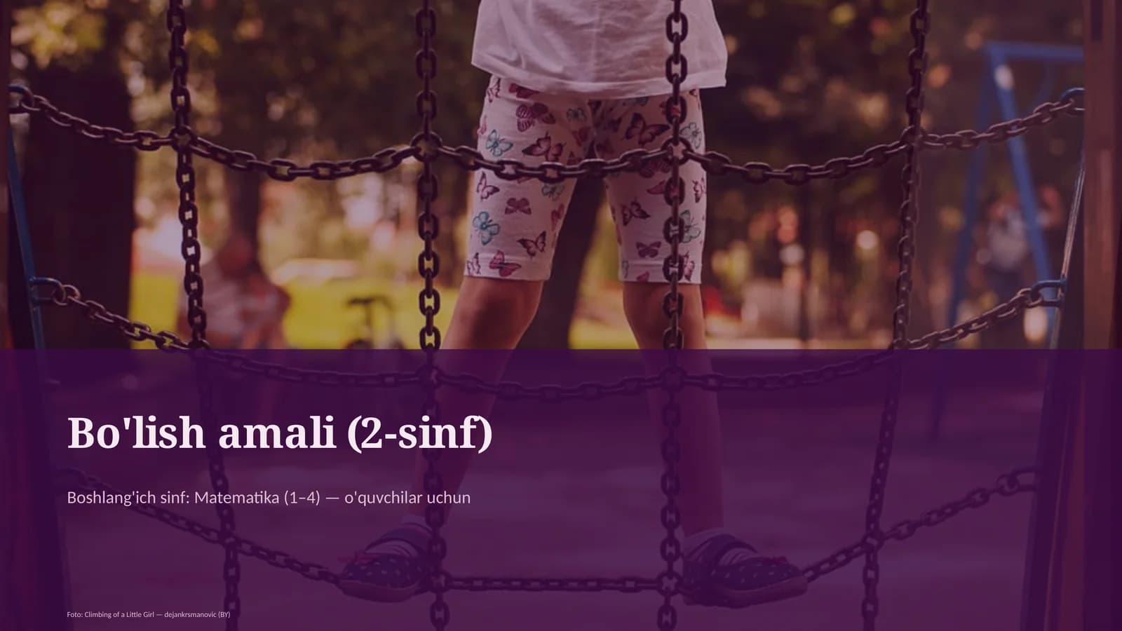 Bo'lish amali (2-sinf)