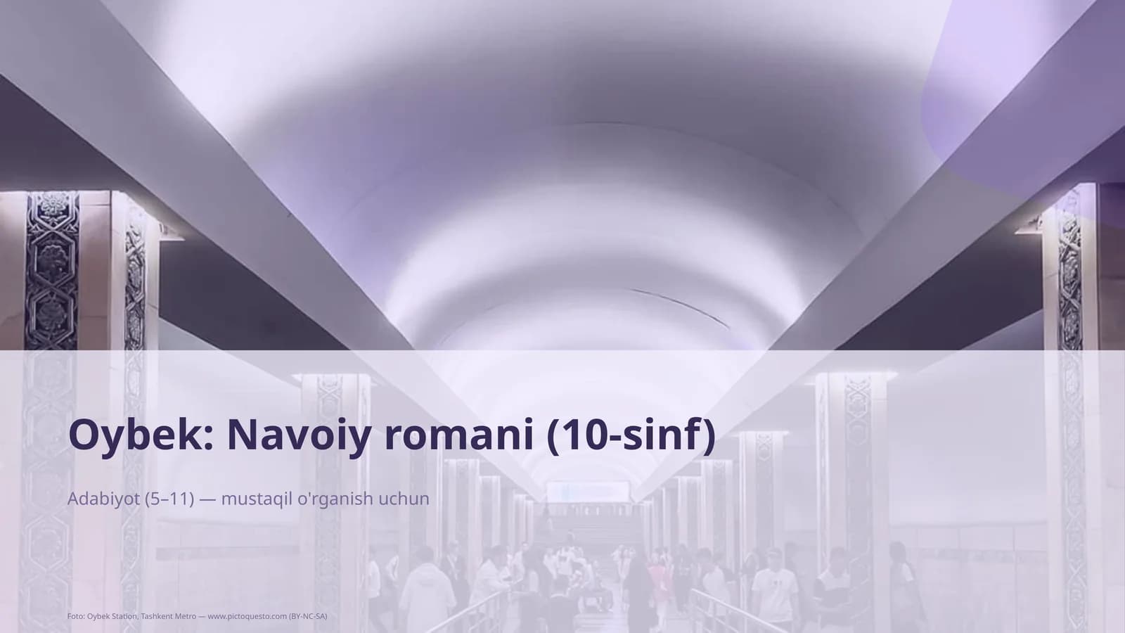Oybek: Navoiy romani
