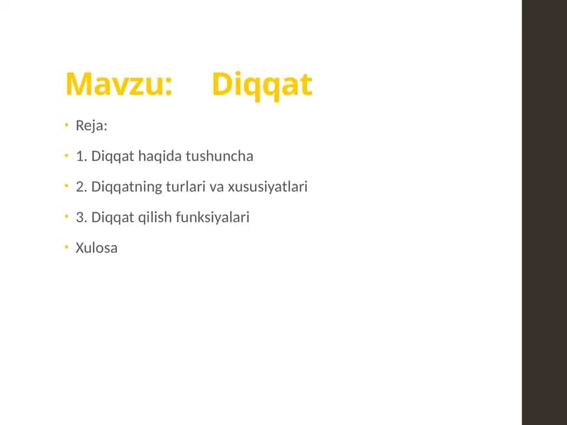 Diqqat