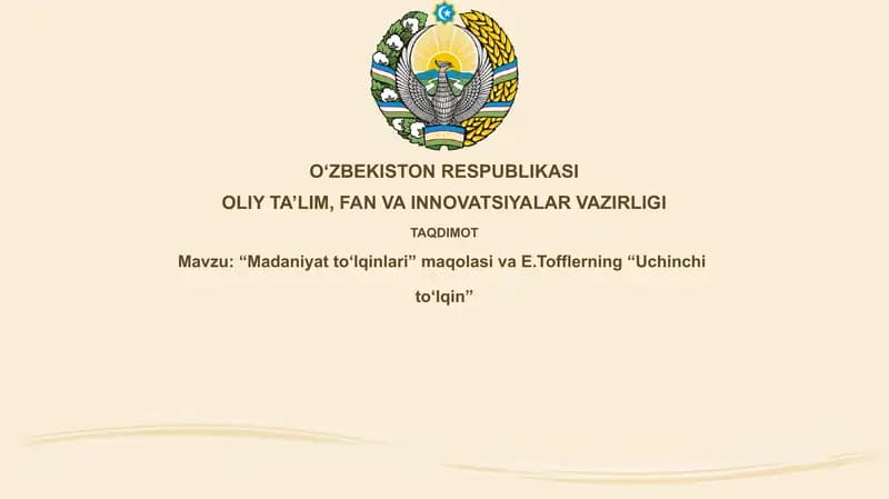 Madaniyatto‘lqinlari