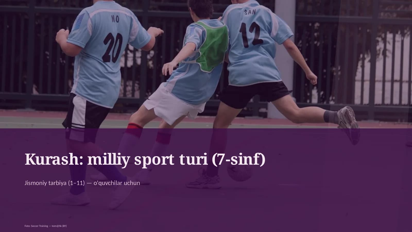 Kurash: milliy sport turi (7-sinf)