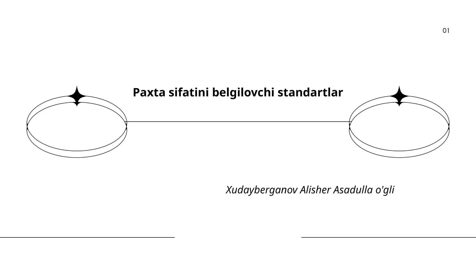 Paxta sifatini belgilovchi standartlar