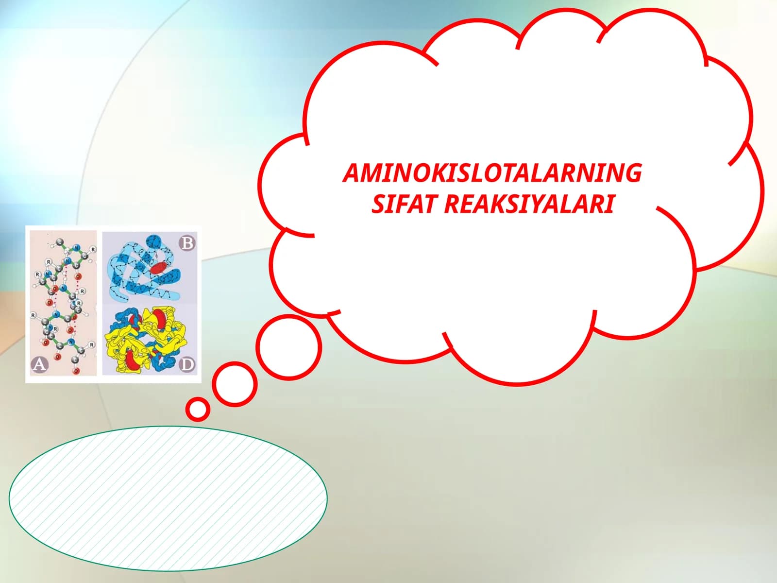 Aminokislotalarning sifat reaksiyalari