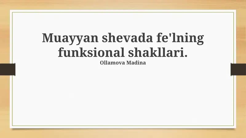 Ravishdosh shakllari