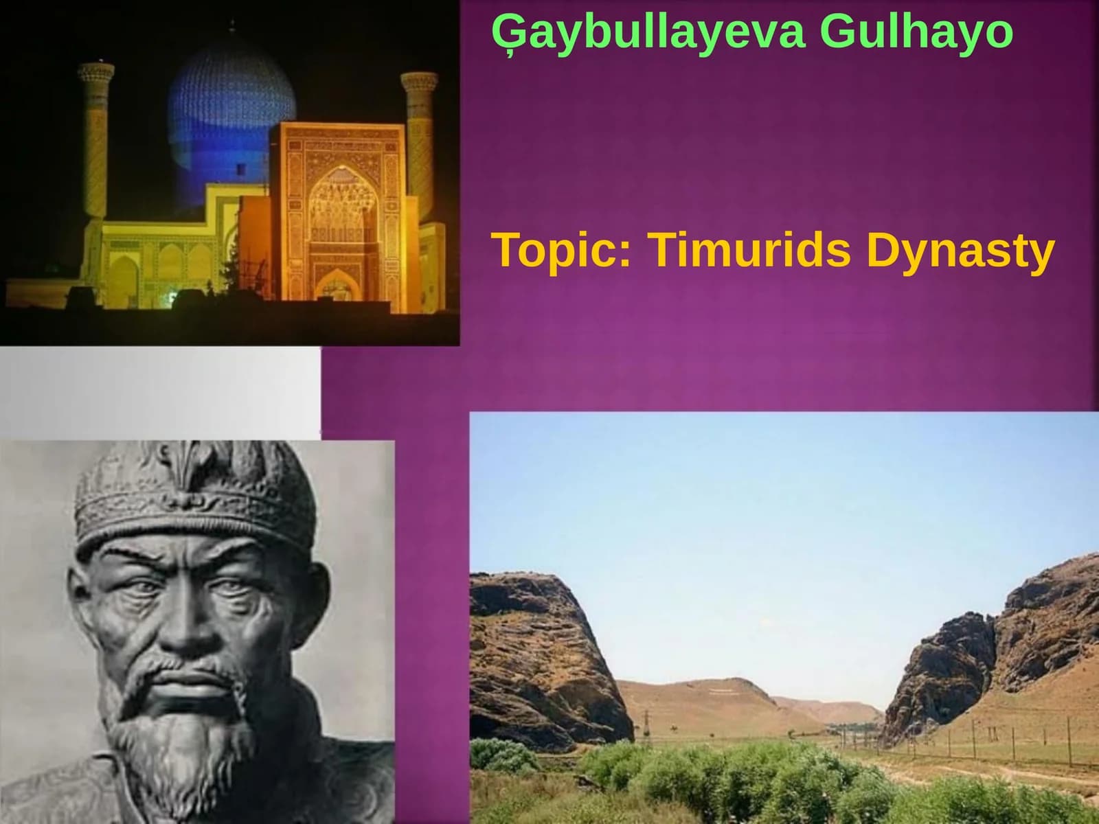 Timurids Dynasty