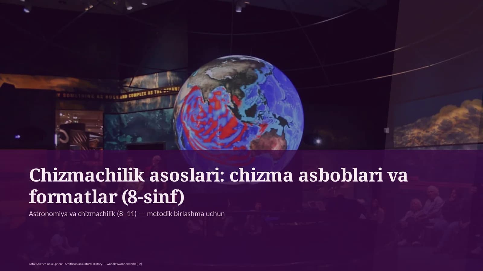 Chizmachilik asoslari: chizma asboblari va formatlar (8-sinf)